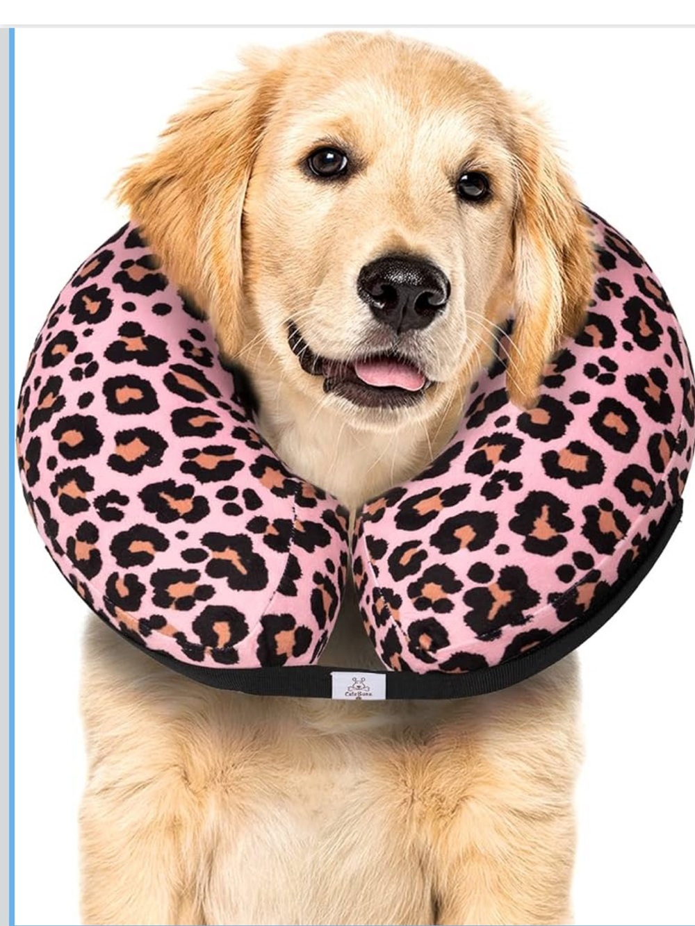 Cutebone Inflatable Dog Neck Donut, Size M, NWOT.